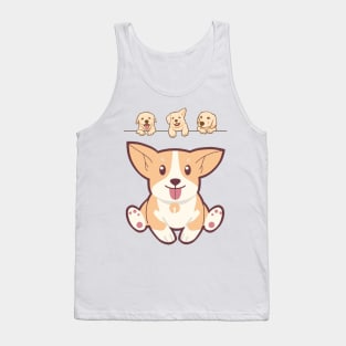 Corgi puppy Tank Top